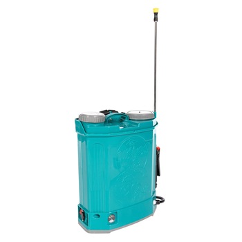 Pompa stropit electrica Micul Fermier ( Pandora ) 16 Litri, 5 Bar + regulator presiune, vermorel cu baterie acumulator Pompa stropit electrica Micul Fermier ( Pandora ) 16 Litri, 5 Bar + regulator presiune, vermorel cu baterie acumulator