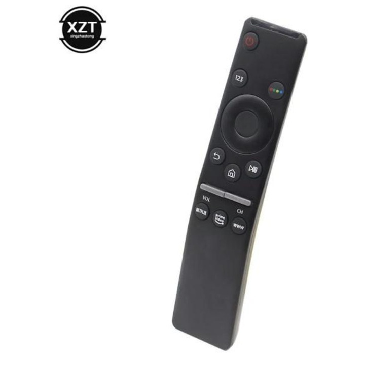 Универсално дистанционно за Samsung Smart TV BN59-01310A, съвместимо с BN59-01329B/BN59-01259B/BN59-01312G, за UN55RU7100/UN58RU7100/UN65RU7100, IR 433 MHz, черно