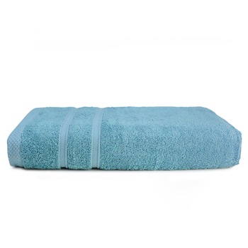 Prosop fata Bamboo Collection, 50x100 cm, Aqua, 50% bambus/50% bumbac, 600 gr/mp Prosop fata Bamboo Collection, 50x100 cm, Aqua, 50% bambus/50% bumbac, 600 gr/mp