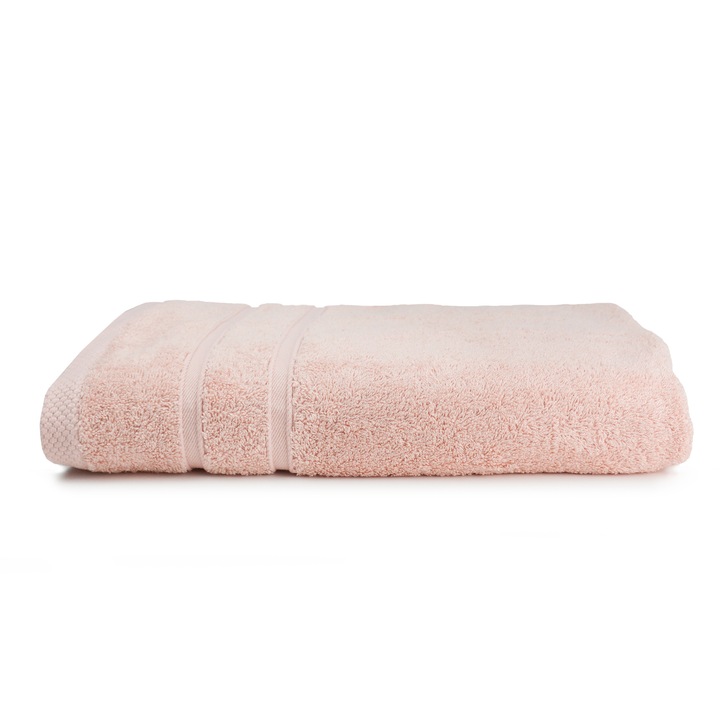 Set prosoape baie Bamboo Collection, Somon, 50% bambus/50% bumbac, 600 gr/mp