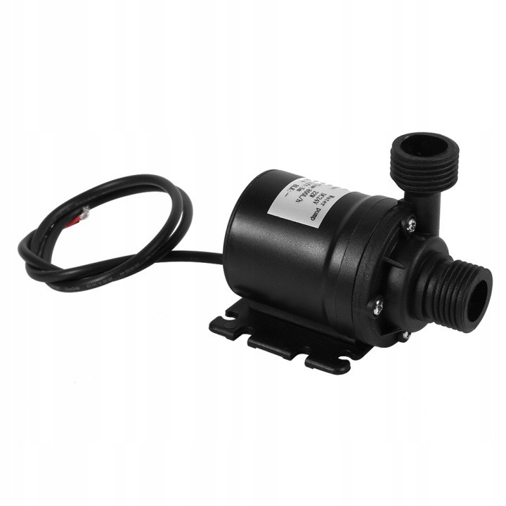 Pompa de circulatie apa calda 31CJ123-K0274-260804-2377, DC 24V, negru