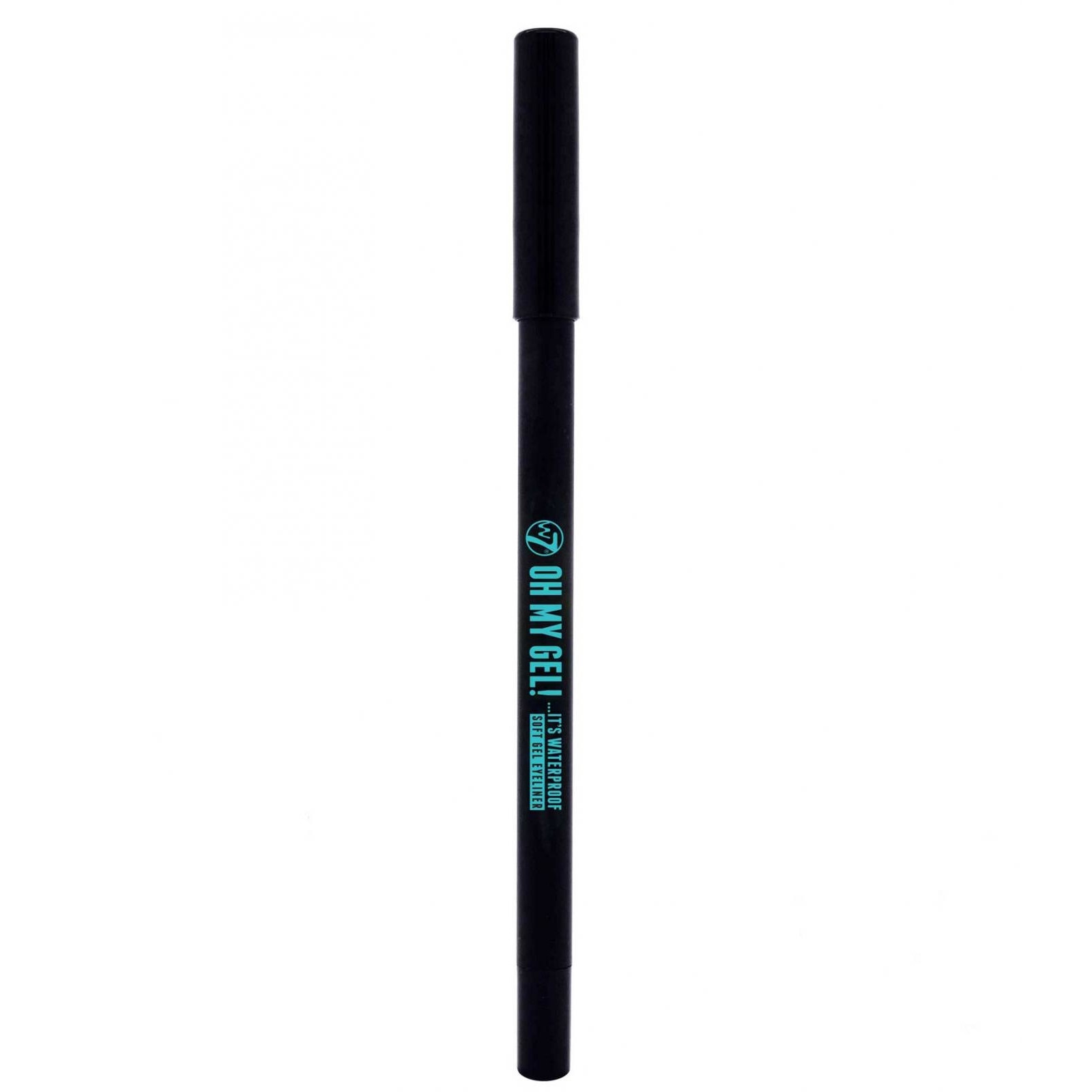 Creion De Ochi W7 OH MY GEL IT'S WATERPROOF - Blackest Black