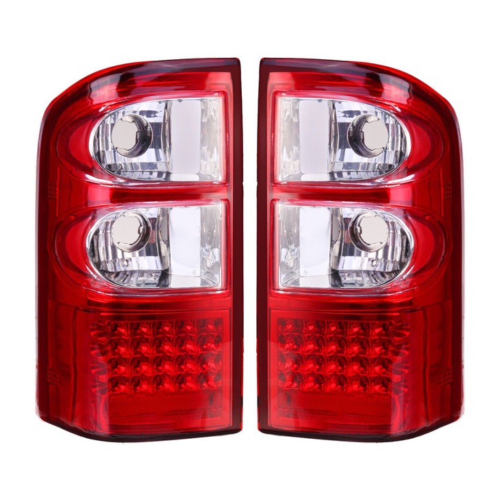 Set stopuri spate pentru Nissan Patrol GU (1997-2004), cu LED in partea inferioara, rosu, cod K0323-0805-CJ1496
