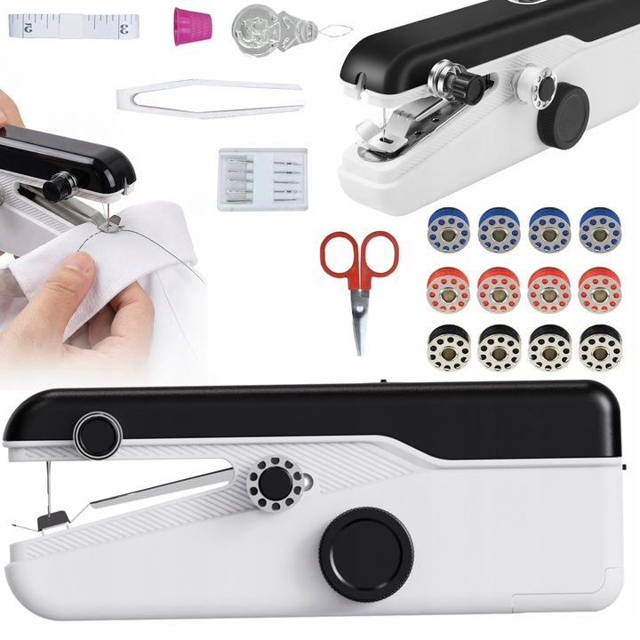 Masina de Cusut Electrica Portabila Mini, Set Complet Accesorii