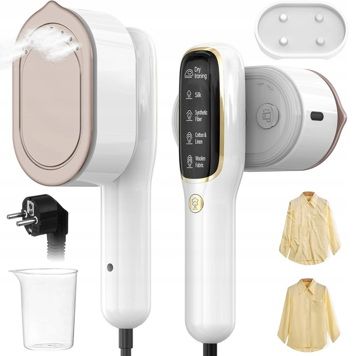 Fier de Calcat Mini Portabil 2 in 1, 1200W, Pliabil, Calatorie