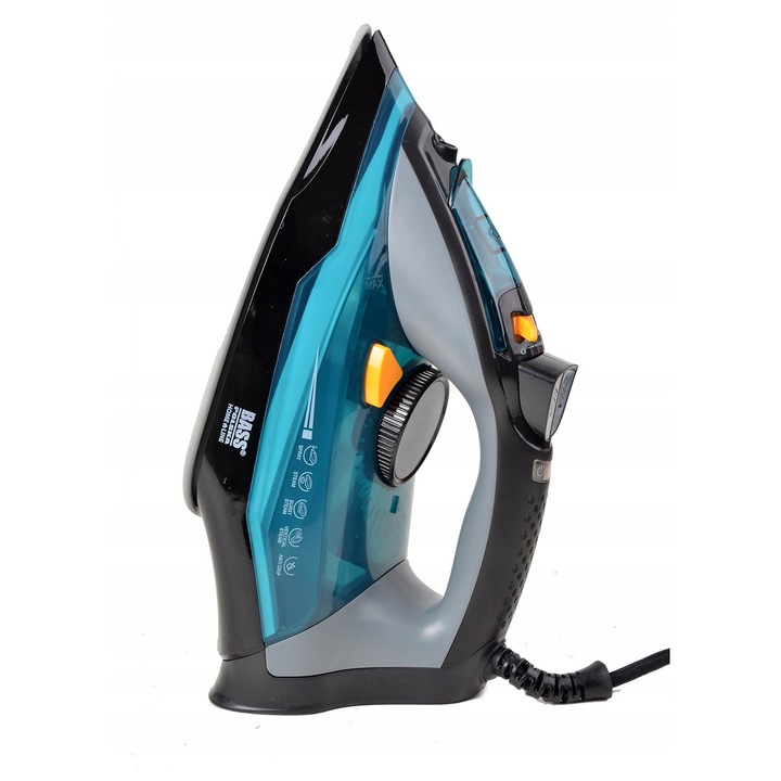 Fier de Calcat cu Aburi Ceramic 3400W, 9 functii, Anti-Calc, Anti-Drop