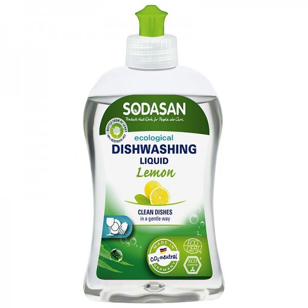 Detergent Vase Lichid Bio Lamaie 500 ml Sodasan
