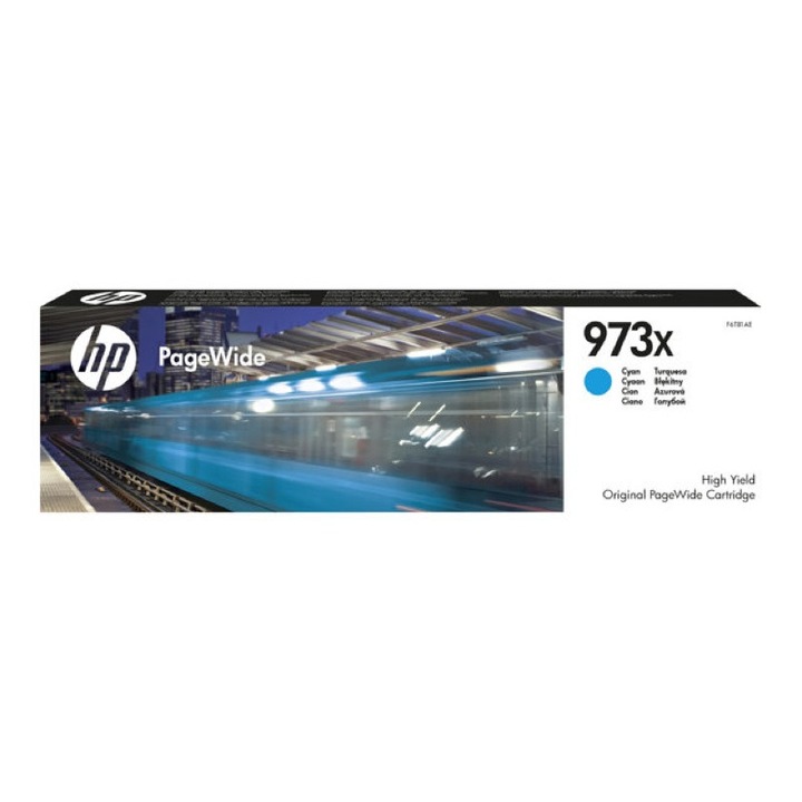HP F6T81AE No.973X kék eredeti tintapatron