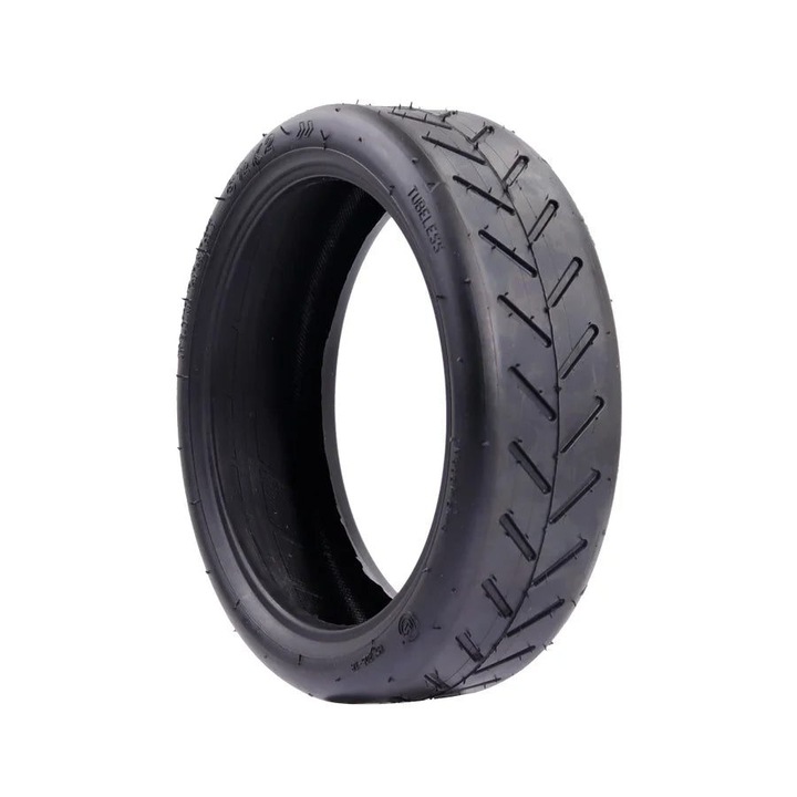 Anvelopa pentru scooter K0323-0805-CJ4695, compatibila Xiaomi M365/Pro, 8.5x2 inch, tubeless, profil antiderapant, negru