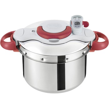 Oala sub presiune Tefal P4620733 Clipso Minut Perfect, 6 Litri,Inox Oala sub presiune Tefal P4620733 Clipso Minut Perfect, 6 Litri,Inox