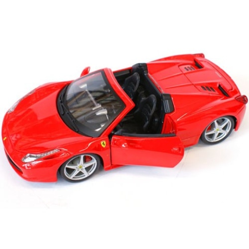 Masinuta Ferrari 458 Spider 1/24 Bburago