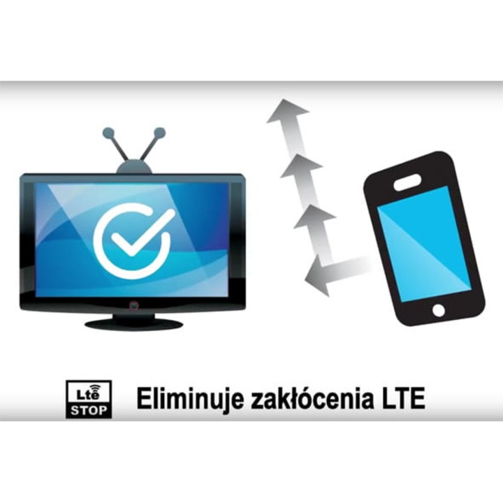 TV антена OLYMPIA BX1000 COMBO, Red Eagle, VHF, UHF, LTE