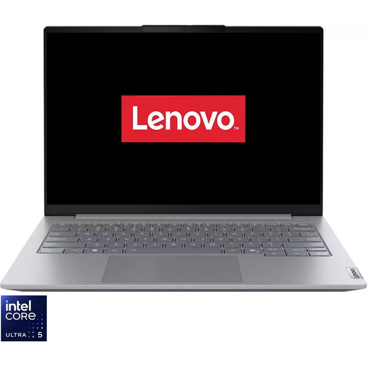 Laptop 14" Lenovo ThinkBook 14 G8 Intel Ultra 5 135H (18MB 4.6GHz) 16GB DDR5 512GB SSD Intel Arc graphics IAL WUXGA IPS No OS Arctic Grey