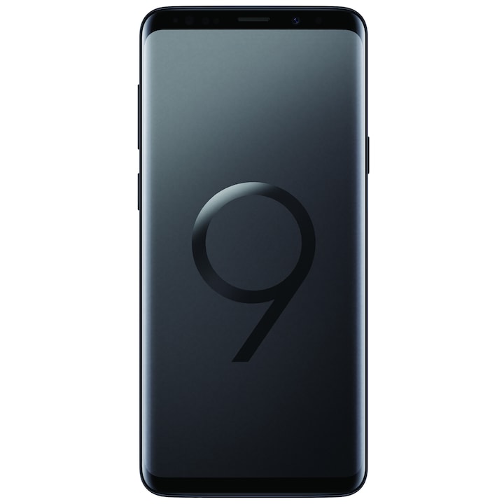 Telefon mobil Samsung Galaxy S9 Plus, Dual SIM, 64GB, 6GB RAM, 4G, Black