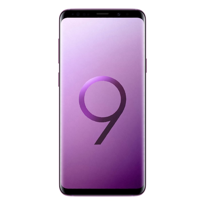 Telefon mobil Samsung Galaxy S9 Plus, Dual SIM, 64GB, 6GB RAM, 4G, Purple