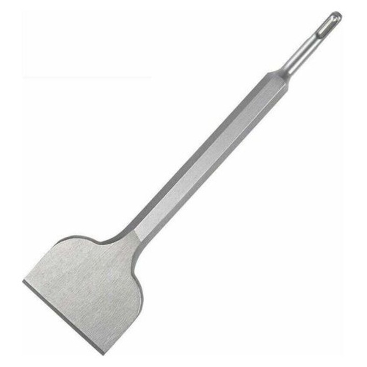 Dalta plata SDS Plus din otel calit, latime lama 100 mm, lungime 280 mm, tija SDS, argintiu, MA-K0446-260805-1552