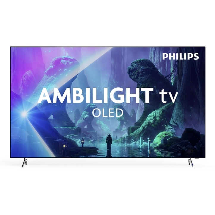 Televizor OLED Philips 165 cm 65" 65OLED801/12, Ultra HD 4K, Smart TV, WiFi, CI+