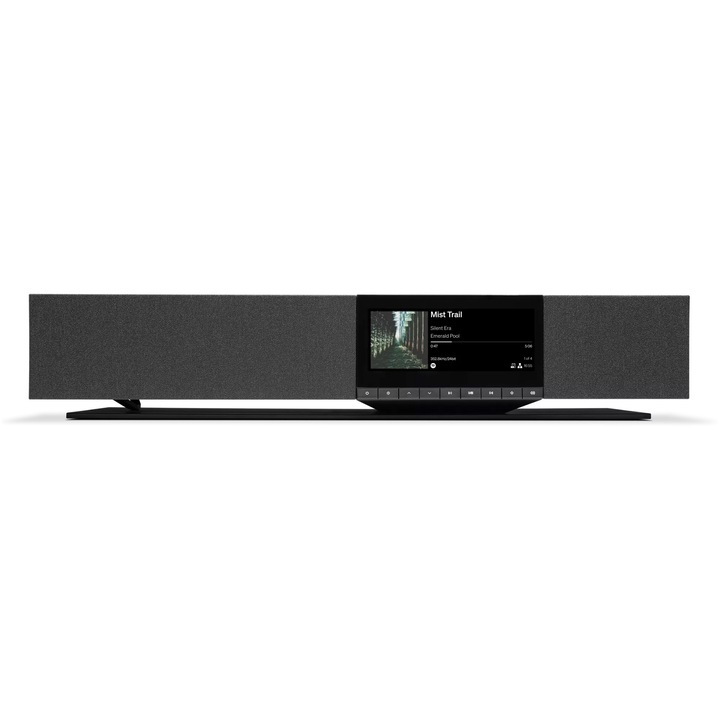 Boxa wireless Cabridge Audio EVO One, 700W clasa D, Wi-Fi streaming, Bluetooth, HDMI eARC, Negru
