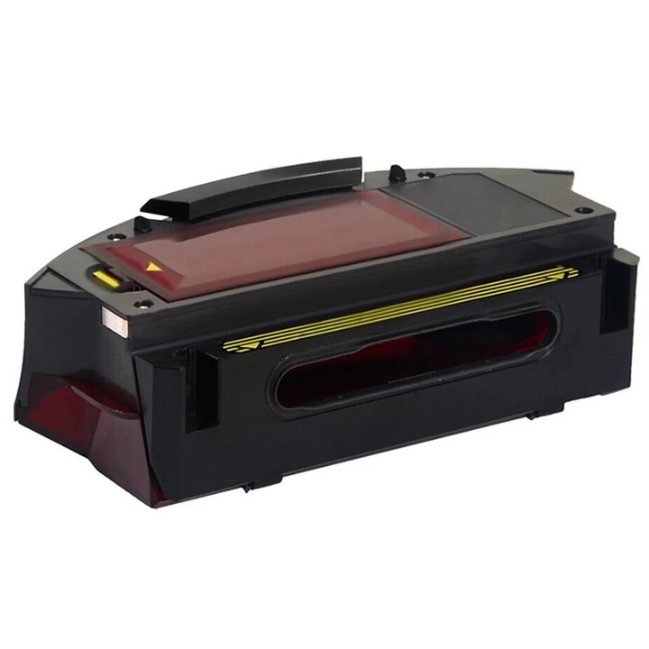 Recipient cu filtru pentru aspirator robotic YANYXR BCS3160210 pentru iRobot 890 Series, compatibil, negru/rosu