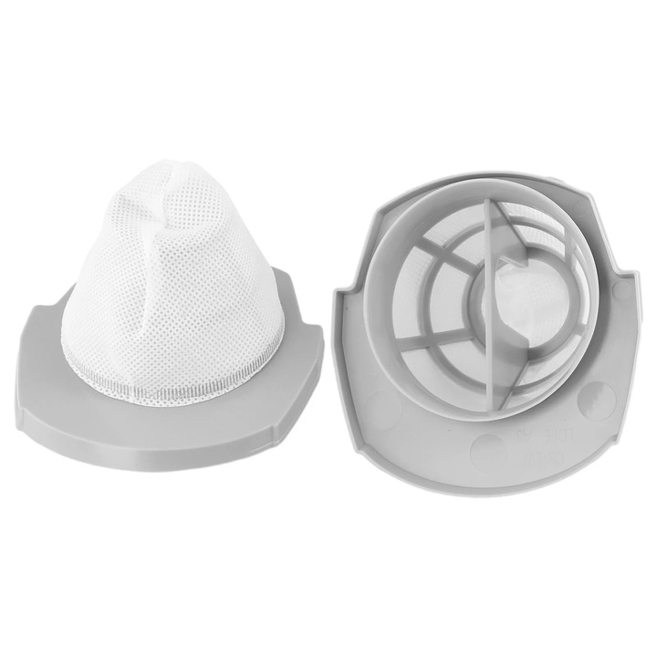 Filtru pentru aspirator YANYXR compatibil Bissell 3-in-1 Turbo Lightweight Series 2610/2611, comparabil cu p. nr. 1620624 (BCS3160306), alb/gri, set 2 buc