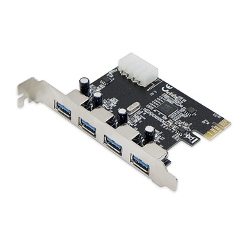 Placa PCI-Express 1.0 adaptor la 4 x USB 3.0, Active, pci-e Placa PCI-Express 1.0 adaptor la 4 x USB 3.0, Active, pci-e