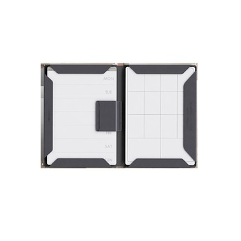 Agenda A4 modulara, sistem magnetic de prindere a foilor, Negru Agenda A4 modulara, sistem magnetic de prindere a foilor, Negru