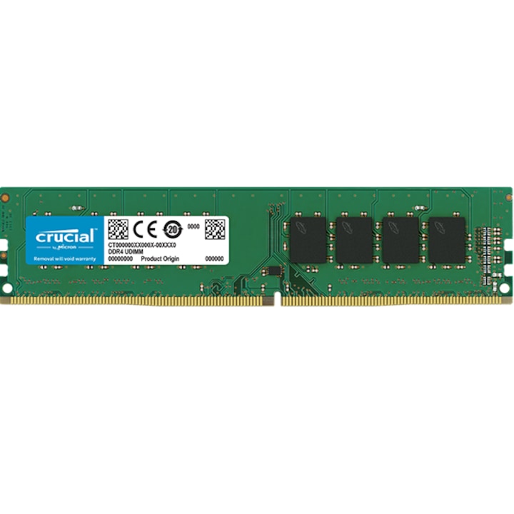 Memorie Crucial 8GB DDR4, 2400MHz, CL17, 1.2v