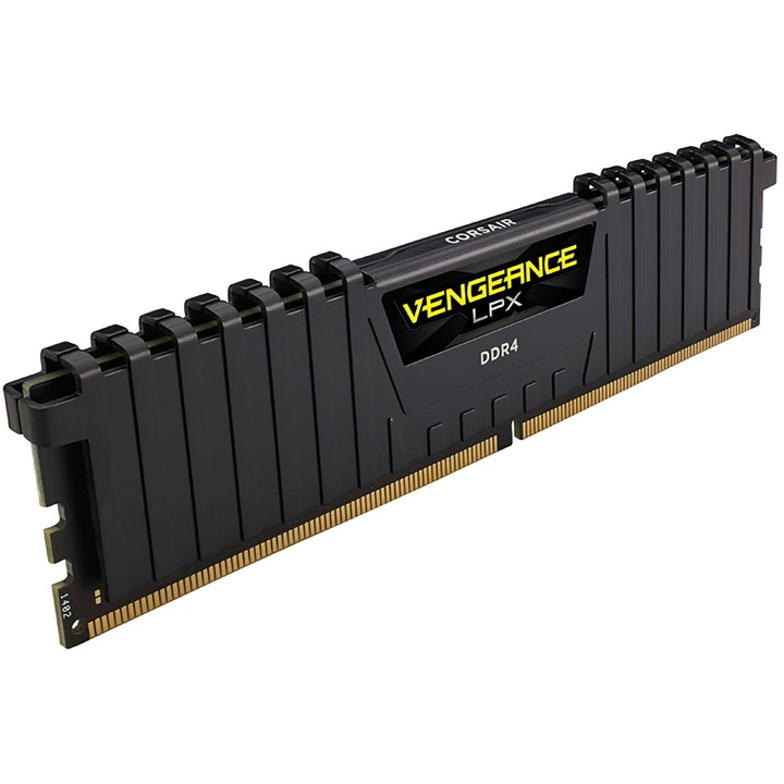 Памет Corsair Vengeance LPX Black 16 GB DDR4, 2400 MHz, CL16