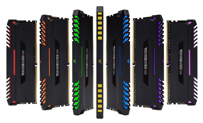Memorie Corsair Vengeance RGB LED 16GB DDR4 2666MHz CL16 Dual
