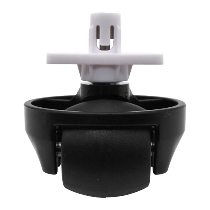 Roata frontala pentru aspirator robot YANYXR BCS3160353, compatibil Roborock S8/P10, negru/alb