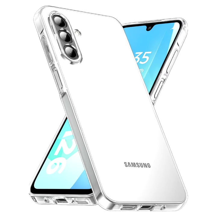 Szilikon tok Samsung Galaxy A17 4G / A17 5G / A26 5G / A18 5G számára, Átlátszó