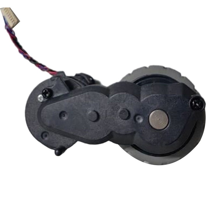 Set roti de deplasare YANYXR BCS3160694 pentru ECOVACS Slim 11/DK3G/DK45/DK35/DD35, roata stanga si dreapta, negru, 2 buc.