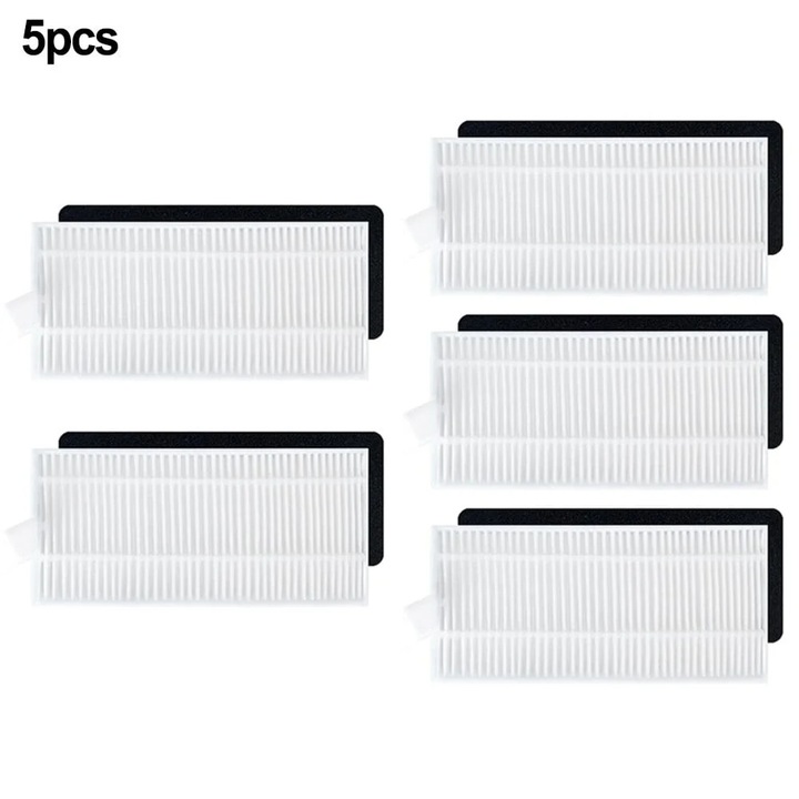 Filtru de schimb YANYXR pentru eufy RoboVac L35 Hybrid/L35 Hybrid+/LR30 Hybrid+, BCS3160329, alb/negru, set 5 buc