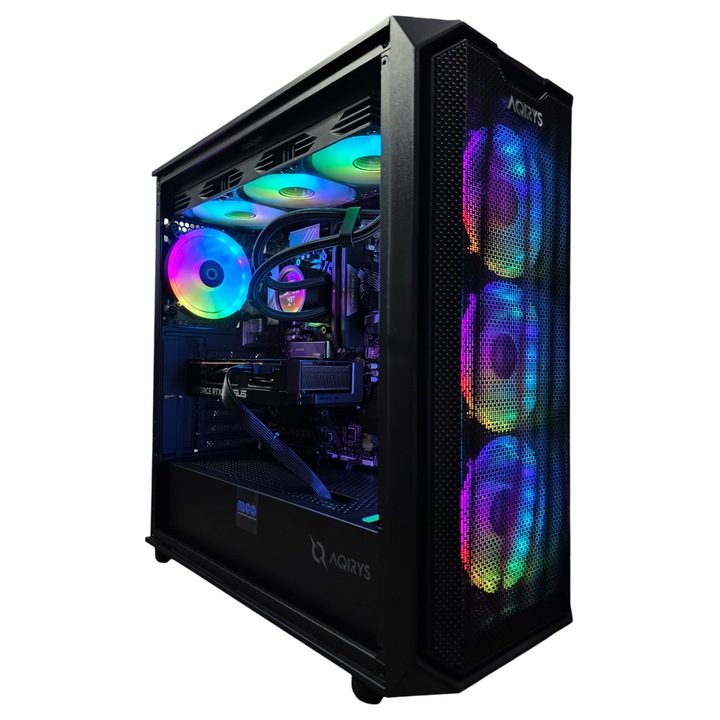 Sistem Desktop PC Gaming MCO, AMD Ryzen 7 7800X3D akár 5.0GHz, 32GB DDR5, 1TB SSD M.2, GeForce® RTX 5060 8GB GDDR7, Windows 11 PRO