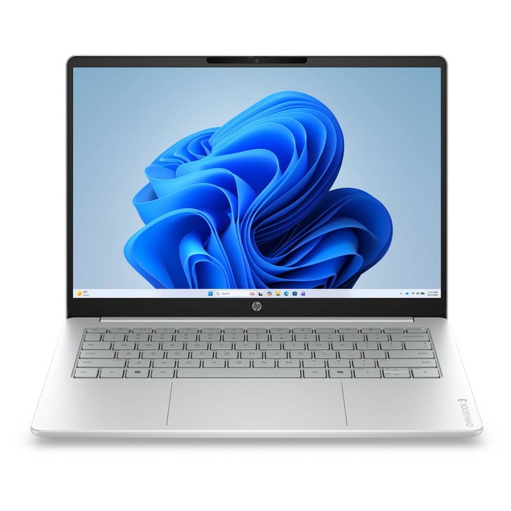 Laptop HP OmniBook 3 2K 14 inch Intel Core Ultra 7 255U 16GB 512GB SSD Windows 11 Home Silver