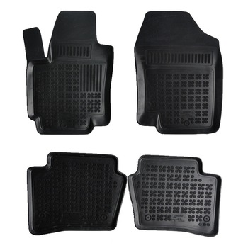 Covoare / Covorase cauciuc HYUNDAI i20 I 2008-2014 presuri stil tip tavita Rezaw Covoare / Covorase cauciuc HYUNDAI i20 I 2008-2014 presuri stil tip tavita Rezaw