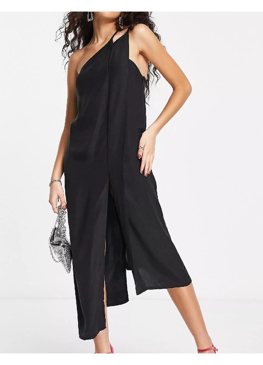 Rochie Evendi, medie, neagră, mărime, Negru, XS