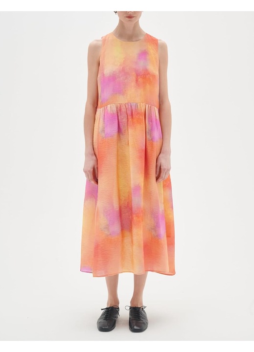 Rochie casual multicolor Evendi, medie, Multicolor