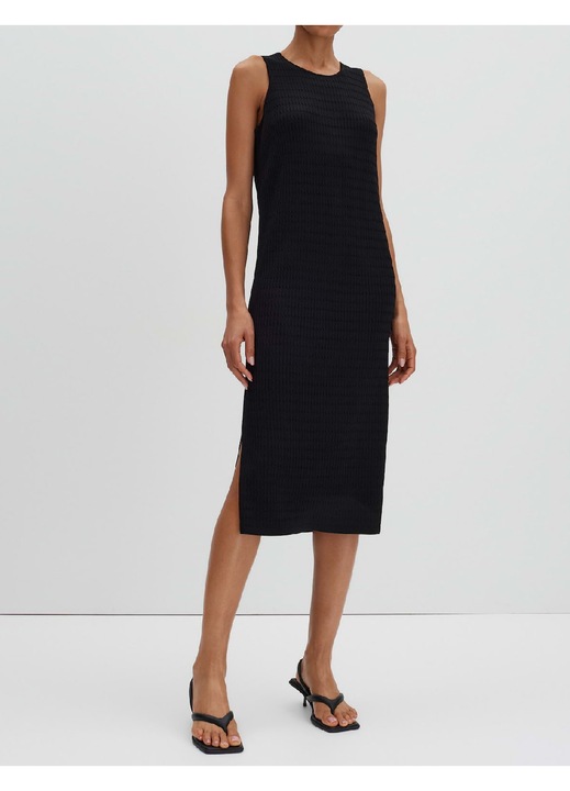 Rochie medie Evendi, casual, negruegwqfqw, Negru