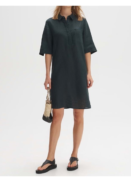 Rochie Evendi, scurtă, verde, Verde