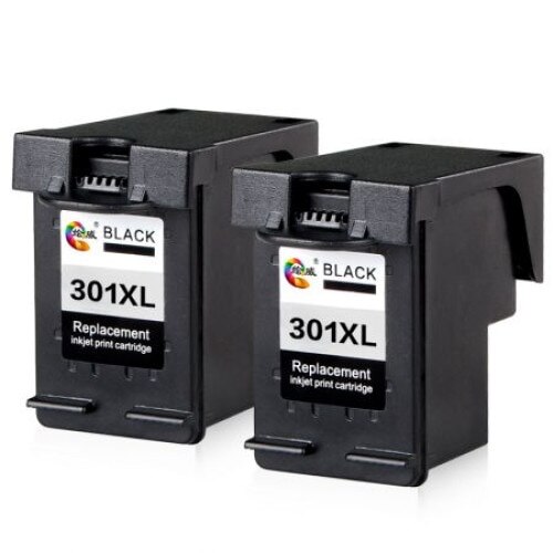 301XL Set 2 cartuse compatibile Pentru HP 301XL Black ,CH563EE,Deskjet 1000,1010,1050a,1510,1512,2000,2050,2054a,2510 2514 2540 2542,3000,3050,3052,3054a,HP Envy 4500,4502,4504,5539, HP Officejet 2620,2622,2624,4634,4636,J610A