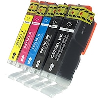 570XL 571XL Set 5 cartuse compatibile Canon PGI570XL CLI571XL - Canon MG7751, MG7752, MG7753, MG5700, MG6800, MG7700, MG5750, MG7750, MG5751, MG5752, MG5753, MG6850, MG6851, MG6852, MG6853 - (2xBK ,C, M , Y)