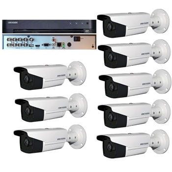 Kit Supraveghere 8 Camere 2MP Full HD Exterior 40m ARRAY EXIR + DVR 8 canale video / 1 canal audio, 1080P Kit Supraveghere 8 Camere 2MP Full HD Exterior 40m ARRAY EXIR + DVR 8 canale video / 1 canal audio, 1080P