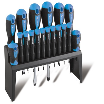 Set surubelnite, HOEGERT, otel S2, 18 piese/set Set surubelnite, HOEGERT, otel S2, 18 piese/set