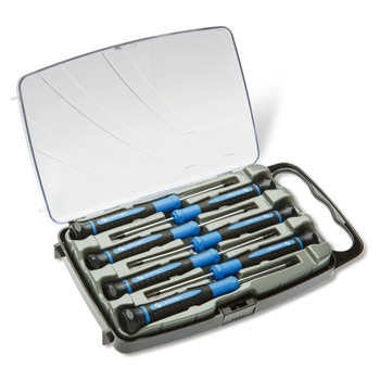Set surubelnite precizie / electronica, HOEGERT, otel S2, 7piese/set Set surubelnite precizie / electronica, HOEGERT, otel S2, 7piese/set
