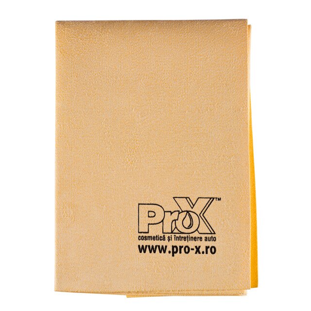 Laveta sintetica Pro X Chamois din microfibra si PVA cu uscare rapida, 54x50 cm