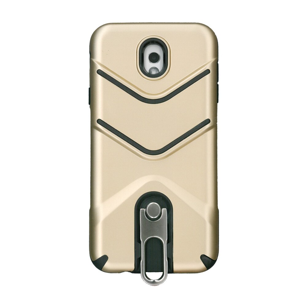 Husa spate cu clips Creative pentru Samsung Galaxy J7 (2017) , auriu