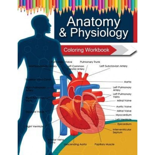 Anatomy & Physiology Coloring Workbook Books, Dr Veronica W. Fields (Author)