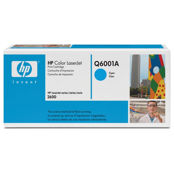 Tonerkazetta, HP 124A (Q6001A), Cián