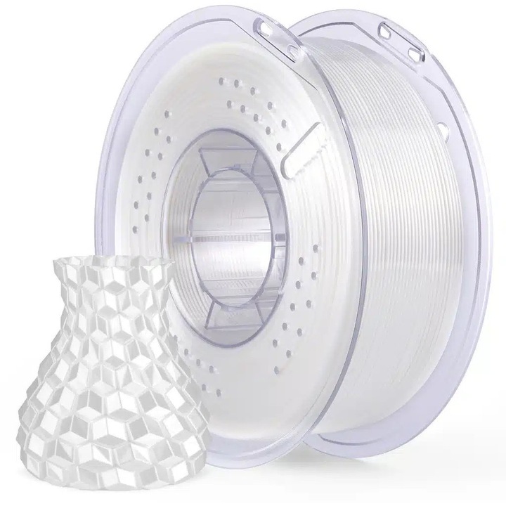 Filament Elegoo PLA Sillk 1.75mm, 1kg - Alb